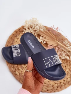 Klapki Dziecięce BIG STAR NN374521 Granatowe