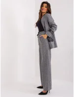 LK SP nohavice 509429 3.02X sivá čierna LK SP nohavice 509429 3.02X sivá čierna