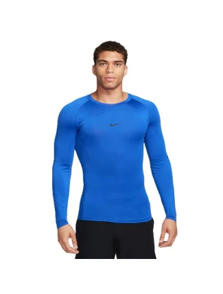 Pánske termo tričko Dri-FIT FB7919-480 Royal Blue - Nike Pánske termo tričko Dri-FIT FB7919-480 Royal Blue - Nike