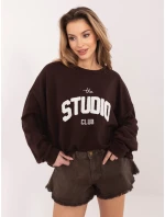 Blúzka RV BL A1182.46 tmavohnedá