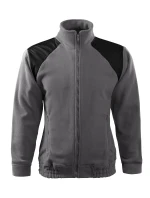 Bunda Hi-Q fleece unisex steel grey