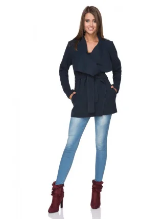 Dámsky kabát plášť T216 / 3 - Tessita Dámsky kabát plášť T216 / 3 - Tessita