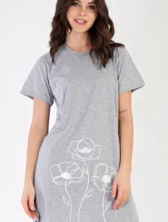 Dámska nočná košeľa s krátkym rukávom Leontína