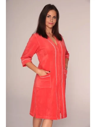 Dámsky župan Forex Velur Zip 974 Dámsky župan Forex Velur Zip 974