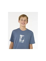 Tričko RIP CURL Raw Energy Frame Tee – chlapčenské, tmavomodré Tričko RIP CURL Raw Energy Frame Tee – chlapčenské, tmavomodré