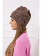 Dámska čiapka Danuta K331 mocca