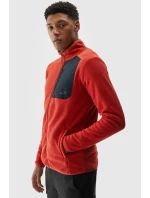 Polar Męski Ze Stójką Regular 4F 4FWAW24TFLEM250-70S Pomarańczowy