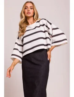 M844 Viacfarebný top s potlačou - model 1