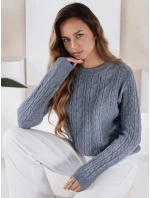 Dámsky sveter BRAVINAi modrý FashionStreet MY2530