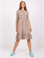 Šaty RV SK 7554.74P tmavo lila