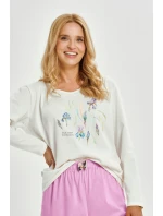 3459 DÁMSKE DLHÉ PYŽAMO MONICA S-XL