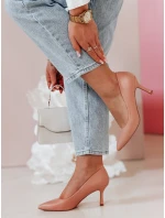 Dámske lodičky LUMARA pink FashionStreet na ihlovom podpätku ZY0729