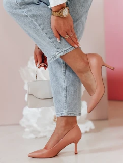Dámske lodičky LUMARA pink FashionStreet na ihlovom podpätku ZY0729