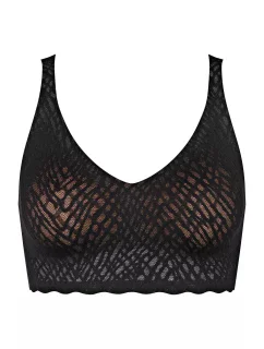 ZERO Feel Bliss Bralette - BLACK - black 0004 - SLOGGI