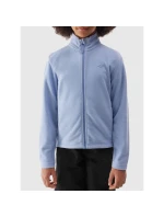 4F Junior dievčenský fleece s pravidelným golierom 4FJWSS24TFLEF166-32S