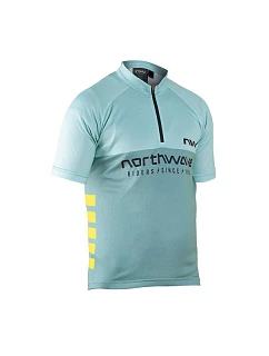 Cyklistické tričko NORTHWAVE Force Evo Junior Jersey Short Sleeve, modré