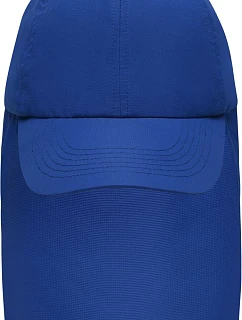 Daiber MB 6243 6-panelová čiapka s ochranou krku 03.6243 royal