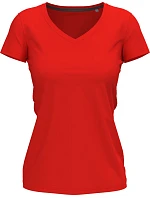 Stedman Stretch-T V-neck Women Dámske tričko s výstrihom do V 05.9710 šarlátovo červené Stedman Stretch-T V-neck Women Dámske tričko s výstrihom do V 05.9710 šarlátovo červené