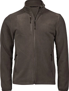 Tee Jays TJ 9130 Pánska fleecová bunda „Trail“ 18.9130 earth