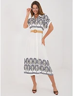 Šaty IR SK 2689 2.87 biela a tmavomodrá