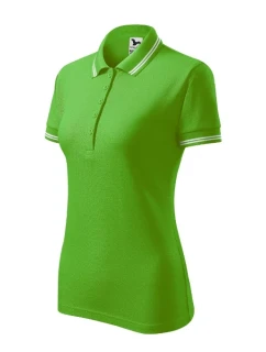 Mestské polo tričko apple green