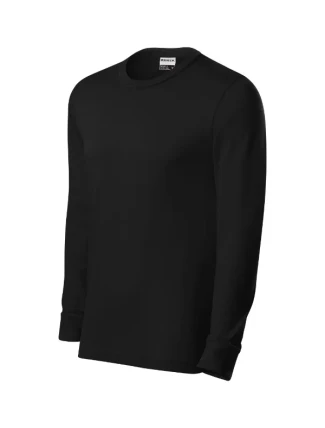 Resist LS unisex tričko čierna 01 (štítok značky)
