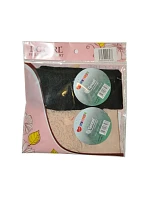 Dámske tangá 26706 A'2 Black and Beige - DC Girl