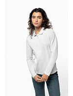 Kariban K 244 Dámske polo tričko s dlhým rukávom z piké 20.K244 light sand Kariban K 244 Dámske polo tričko s dlhým rukávom z piké 20.K244 light sand
