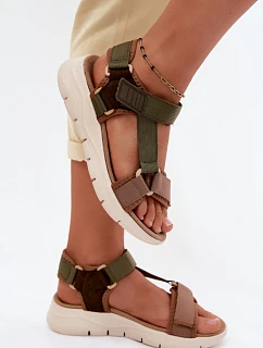 Sandy na platforme, model 230187 Step in style