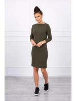 Klasické khaki šaty