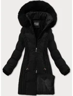 Zimná bunda s odnímateľnou kapucňou čierna S'west (R8199-1)