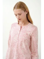 Vamp - Ružové pyžamo s leopardím vzorom 21390 - Vamp