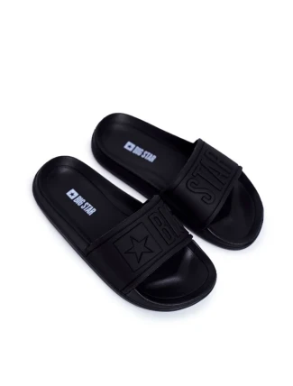 Detské módne papuče Big Star - čierne