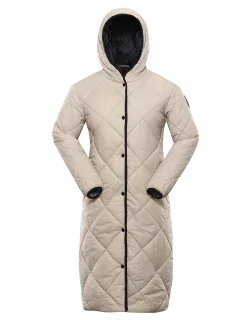 Dámský kabát nax NAX ZARGA white pepper