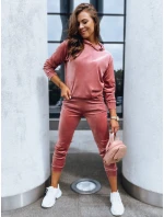 Ružový dámsky velúrový set SO COMFY FashionStreet AY0886 Ružový dámsky velúrový set SO COMFY FashionStreet AY0886
