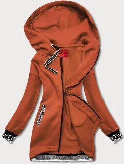 Červená dámska športová mikina (AMG-36)