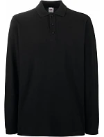 Fruit of the Loom Premium Polo LSL Piqué – polokošeľa s dlhým rukávom 16.3310 čierna Fruit of the Loom Premium Polo LSL Piqué – polokošeľa s dlhým rukávom 16.3310 čierna