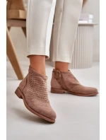 Dámske členkové topánky Acorn Brown S.Barski Dámske členkové topánky Acorn Brown S.Barski