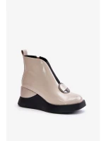Topánky na klinovom podpätku model 201014 Step in style