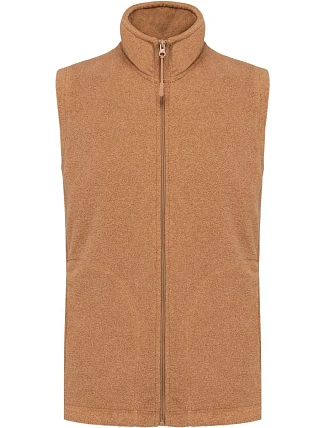Kariban K 913 Mikrofleecová vesta „Luca“ 20.K913 camel heather