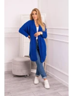 Sveter s netopierími rukávmi nevädzovo modrý Sveter s netopierími rukávmi nevädzovo modrý