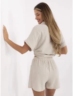 Šortky MO SN 9717.95 béžové