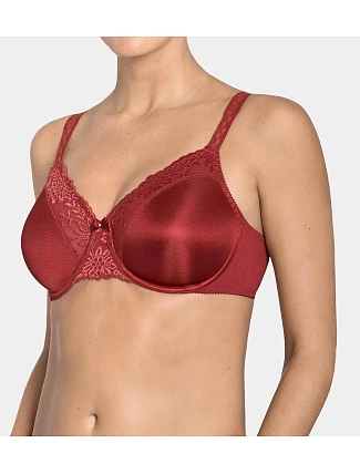 Podprsenka bez výstuže Ladyform Soft W v odtieni palisandrová 6235 – Triumph Podprsenka bez výstuže Ladyform Soft W v odtieni palisandrová 6235 – Triumph