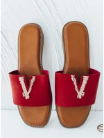 Dámske žabky SOLVINA red FashionStreet ZY0960 Dámske žabky SOLVINA red FashionStreet ZY0960