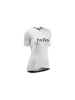 Cyklistické tričko NORTHWAVE Blade Hello Goodbye Woman Jersey S/s, biele Cyklistické tričko NORTHWAVE Blade Hello Goodbye Woman Jersey S/s, biele