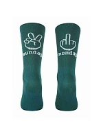 Cyklistické ponožky NORTHWAVE Sunday Monday Sock, smaragdové Cyklistické ponožky NORTHWAVE Sunday Monday Sock, smaragdové