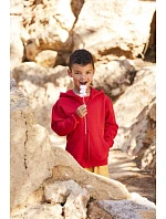Fruit of the Loom Classic Kids Sweat Jacket Detská mikina s kapucňou 16.2045 heather grey Fruit of the Loom Classic Kids Sweat Jacket Detská mikina s kapucňou 16.2045 heather grey
