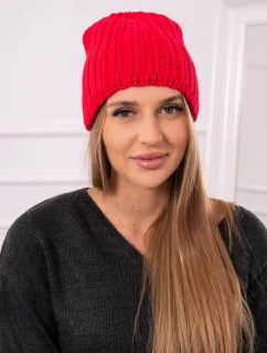 Dámska čiapka Rebecca K345 červená
