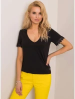 Tričko TW TS G 050.63P čierna Tričko TW TS G 050.63P čierna