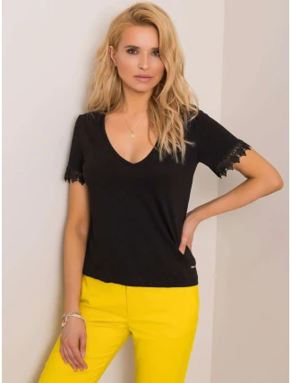 Tričko TW TS G 050.63P čierna Tričko TW TS G 050.63P čierna